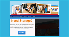 Desktop Screenshot of ministorselfstorage.com